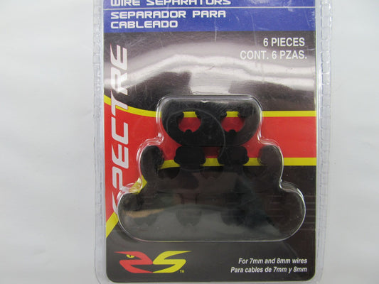 Spectre 4601 Spark Plug Wire Separators - Black 7-8mm