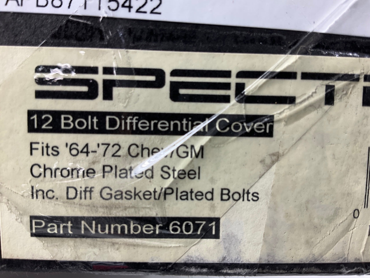Spectre Chrome Differential Cover GM 8.875'' 12-Bolt 64-72 Chevelle, 67-72 Camaro