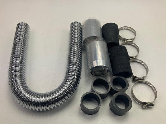 Spectre 7789 Stainless Steel Radiator Hose Kit: 24'' Long, 1-1/4'', 1-1/2'', 1-3/4''