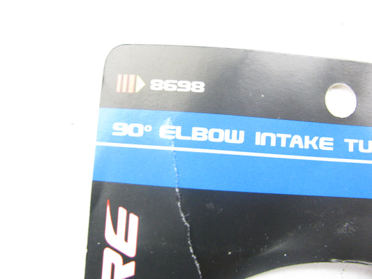 Spectre 8698 Air Intake Adapter, 90 Degree Elbow, Chrome, 3.00 In. X 6.000 In.