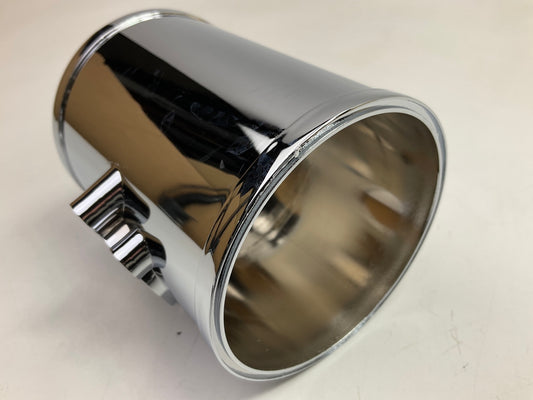 Spectre 87051 Chrome Universal MAF Sensor Mount - 2.75'' ID X 3'' OD X 3.875'' Long