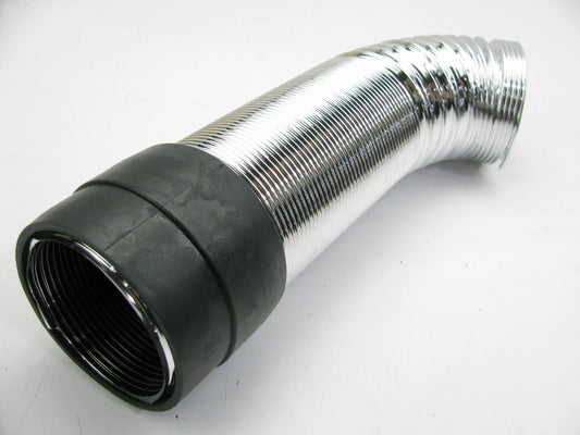 Spectre 8748 Flexible 28'' Cold Air Intake Duct Hose Tube 3'' Diameter CHROME