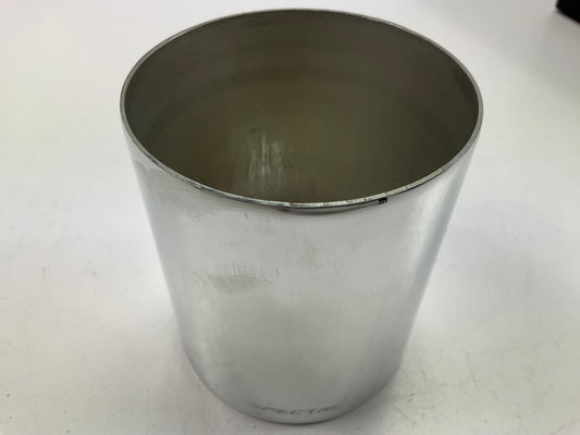 Spectre 9509 Polished Universal Straight Air Intake Tube - 3.5'' OD X 4'' Long