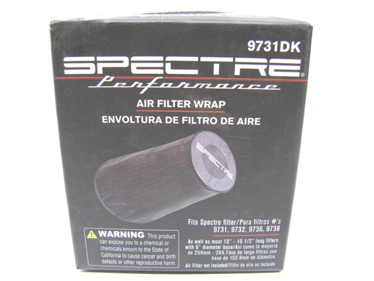 Spectre 9731DK Pre-charger Round Tapered Pre-Filter Air Filter Protective Wrap