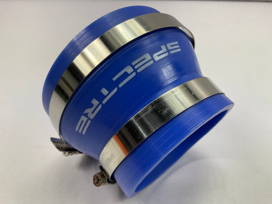 Spectre 9766 Air Intake Reducer Coupler 4'' X 3'' BLUE W/ 2 Hose Clamps
