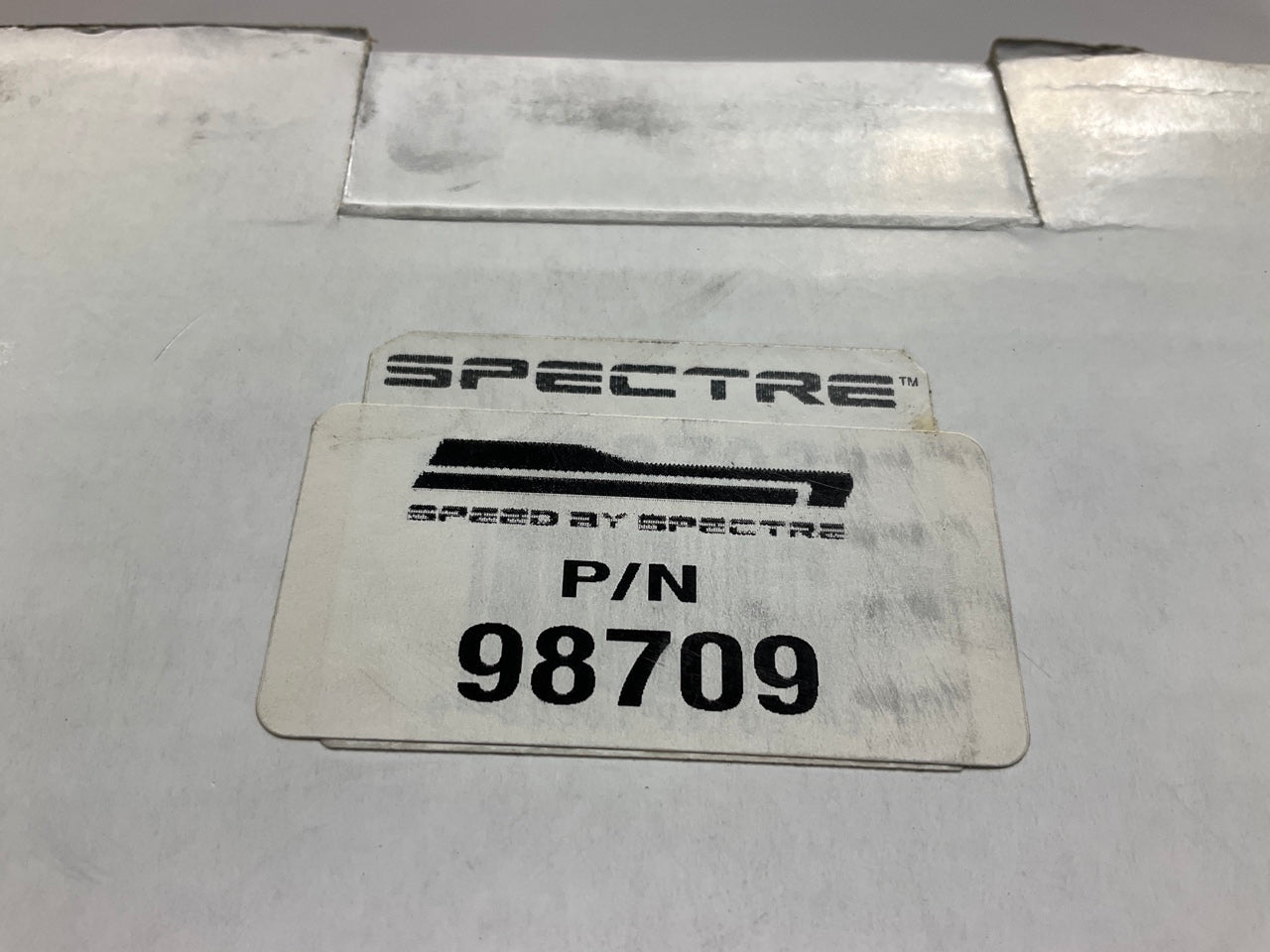 Spectre 98709 16''x4'' Polished Aluminum Air Box Dual Snorkel 4'' Inlets 150 Degree