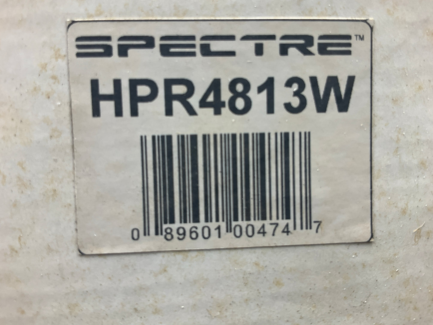 Spectre HPR4813W High-flow Performance Air Filter White 2.875'' Tall Triangle