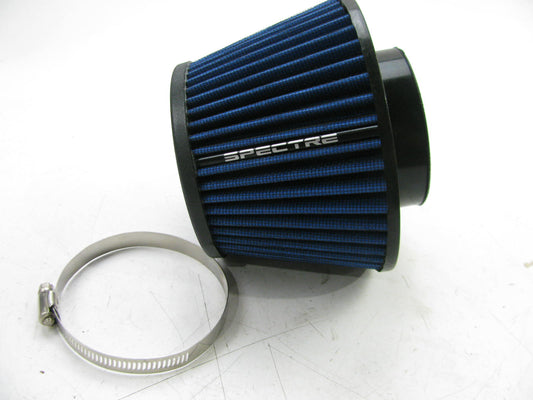 Spectre HPR9618B 3.5'' Clamp-on High-flow Cold Air Intake CAI Air Filter BLUE