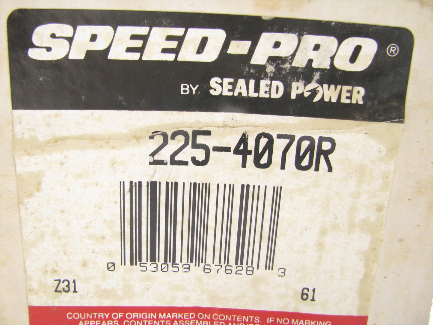 Speed Pro 225-4070R Marine Electric Fuel Pump 12V 72 GPH 4-5.75 PSI 1/4'' NPSF