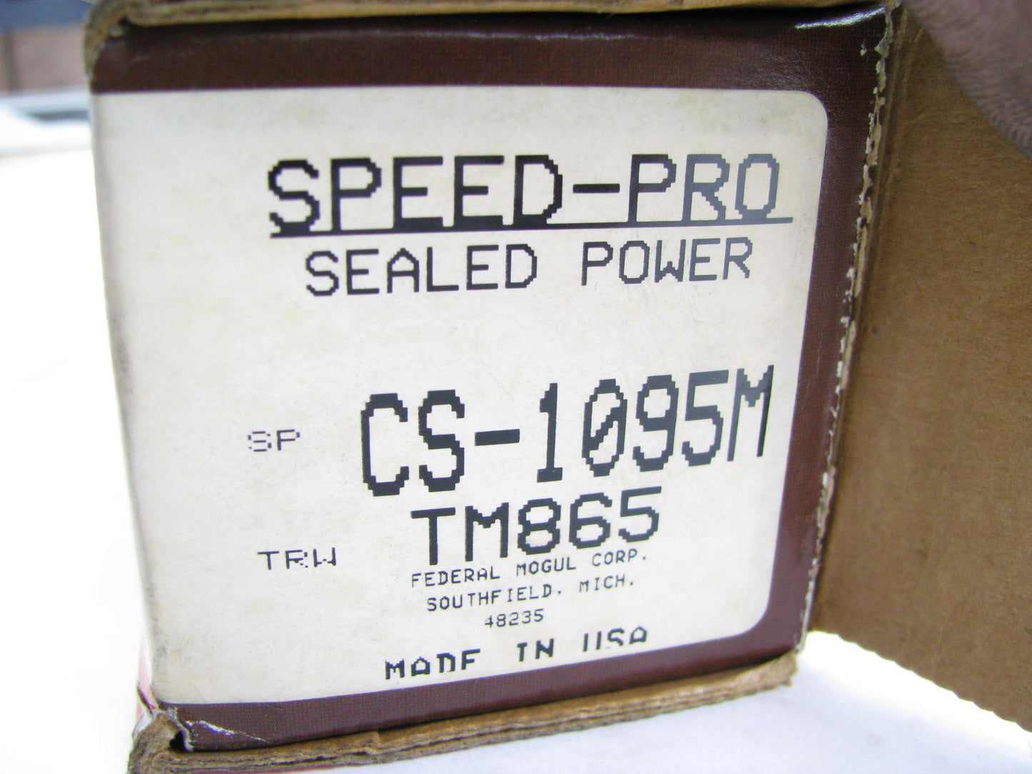 Speed Pro CS-1095M Engine Camshaft For 1975-1981 Chevrolet 350-V8
