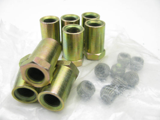 (x8) Speed Pro MR1858PL Roller Rocker Adjustment Locks SBC 3/8-24