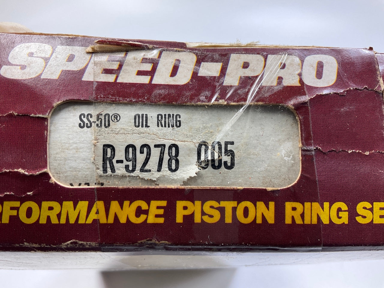 Speed Pro R-9278-005 PLASMA MOLY Low Tension Piston Rings 4.325'' Bore 0.005''