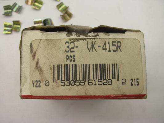 (32) Speed Pro VK415R 11/32'' Chrome Moly Single Groove 7 Degree Valve Locks
