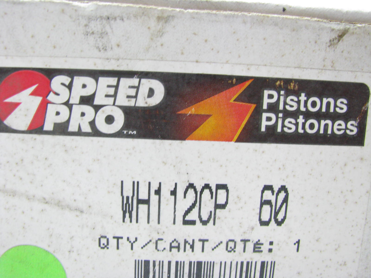 Speed Pro WH112CP 0.060'' Piston For Chevy 454 Stroker 496 CID W/ 6.135'' Rod