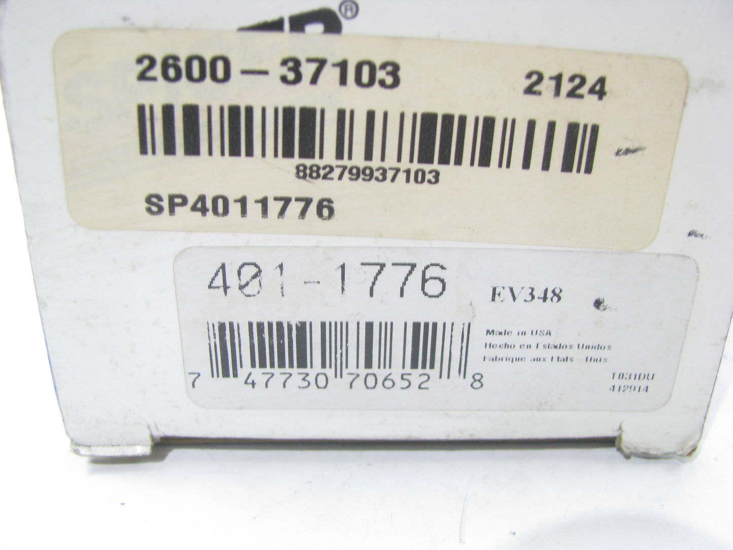 Spicer 401-1776 FRONT INNER Steering Tie Rod End
