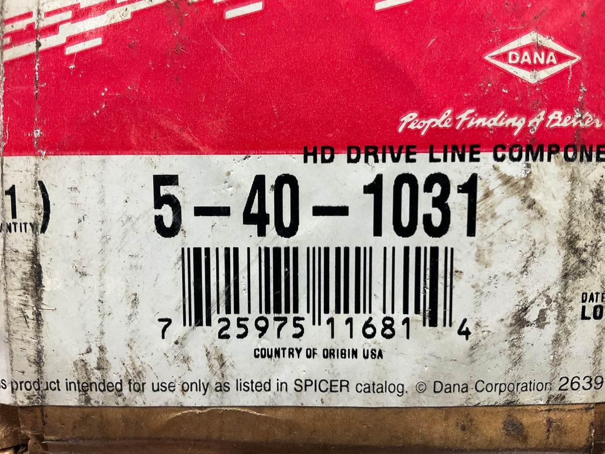 Spicer 5-40-1031 Drive Shaft Stub Shaft 3.5'' .156 Wall Tube 16 Splines 2'' Diam.