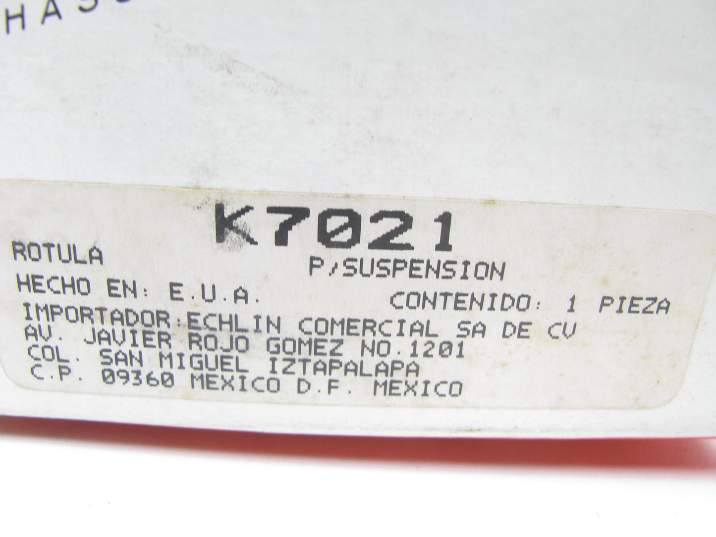 Spicer K7021 Suspension Ball Joint Front Right Lower