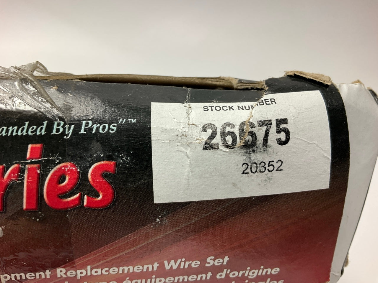 Standard 26675 Ignition Spark Plug Wire Set For 1996-2000 Ford Mercury 3.0L-V6