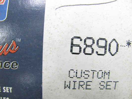 Standard 6890 Ignition Spark Plug Wire Set 87-88 Cadillac 4.1L 4.5L V8 OHV