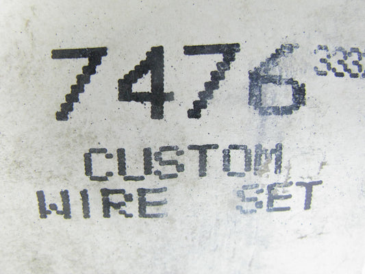 Standard 7476 Ignition Spark Plug Wire Set For 1991-1995 Saturn 1.9L-L4 DOHC