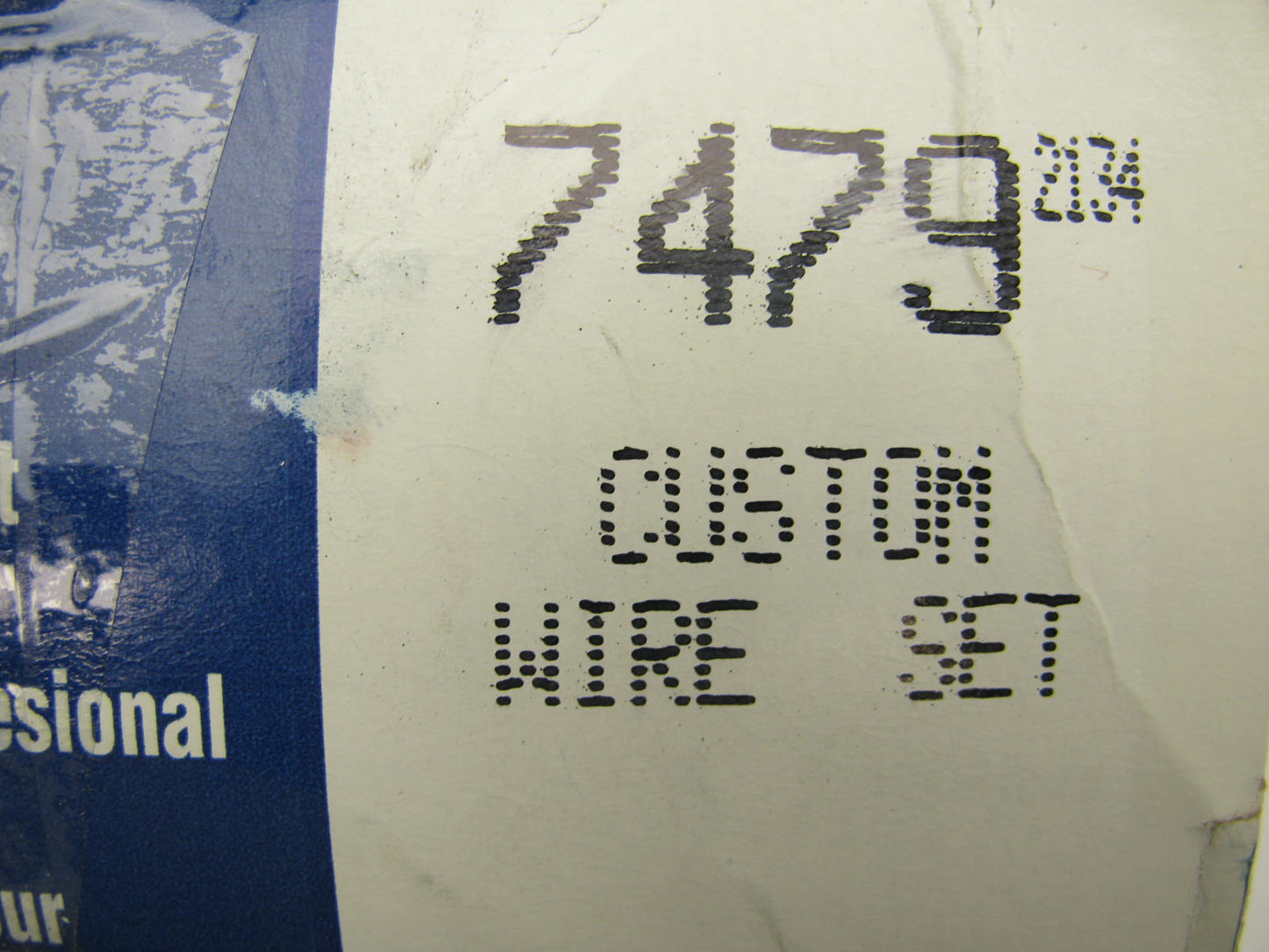 Standard 7479 Ignition Spark Plug Wire Set