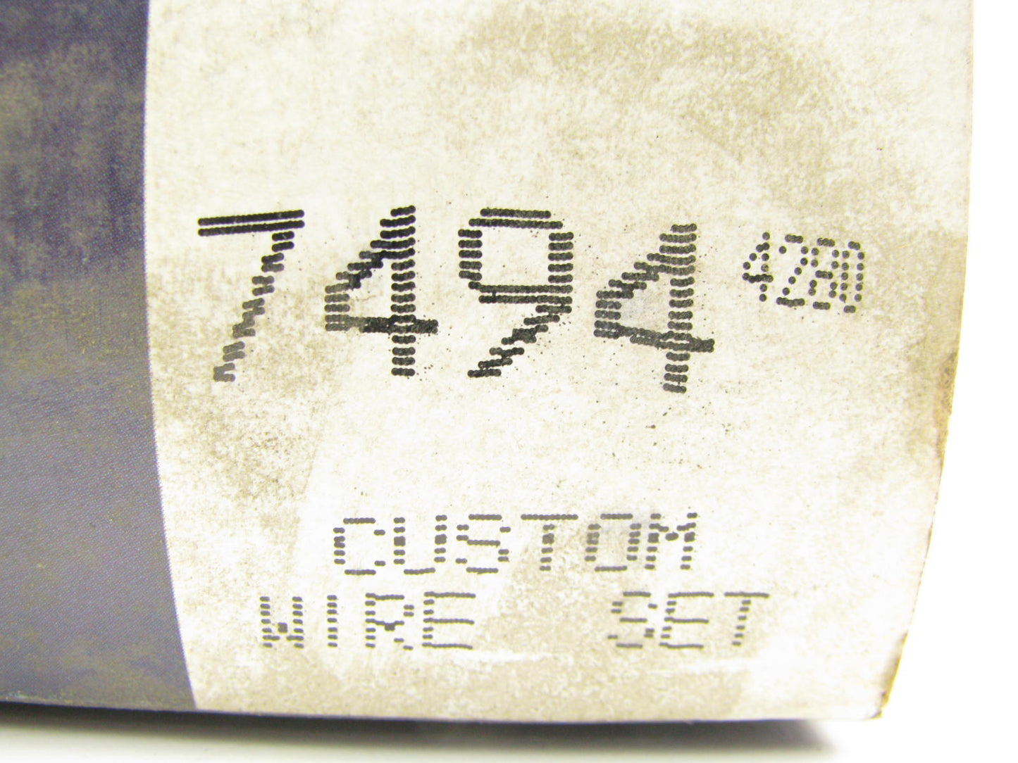 Standard 7494 Ignition Spark Plug Wire Set for 1986-1991 Mazda RX-7 1.3L-R2