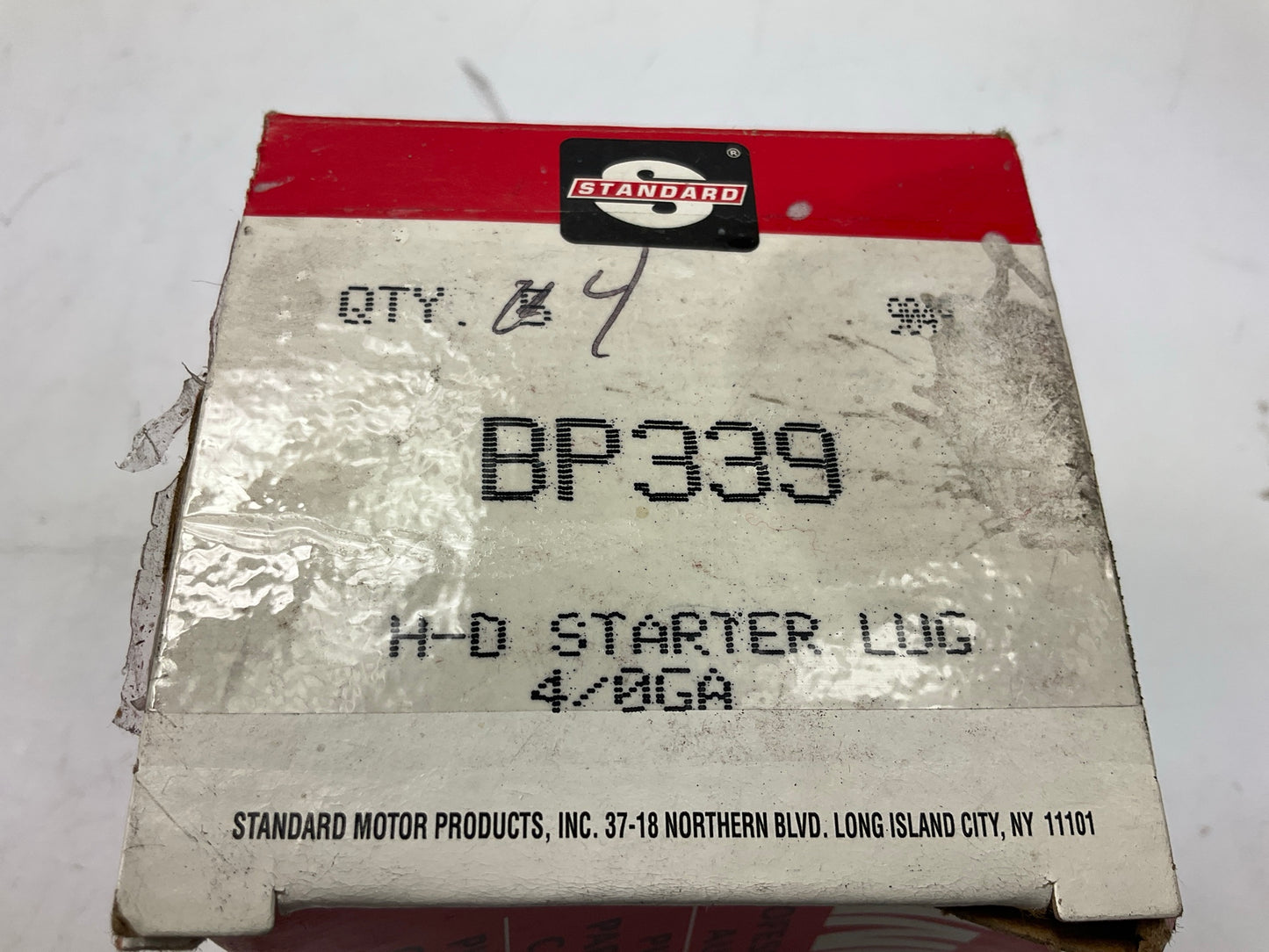 (4) Standard Motor Products BP339 Battery Cable Lugs 4/0 Ga