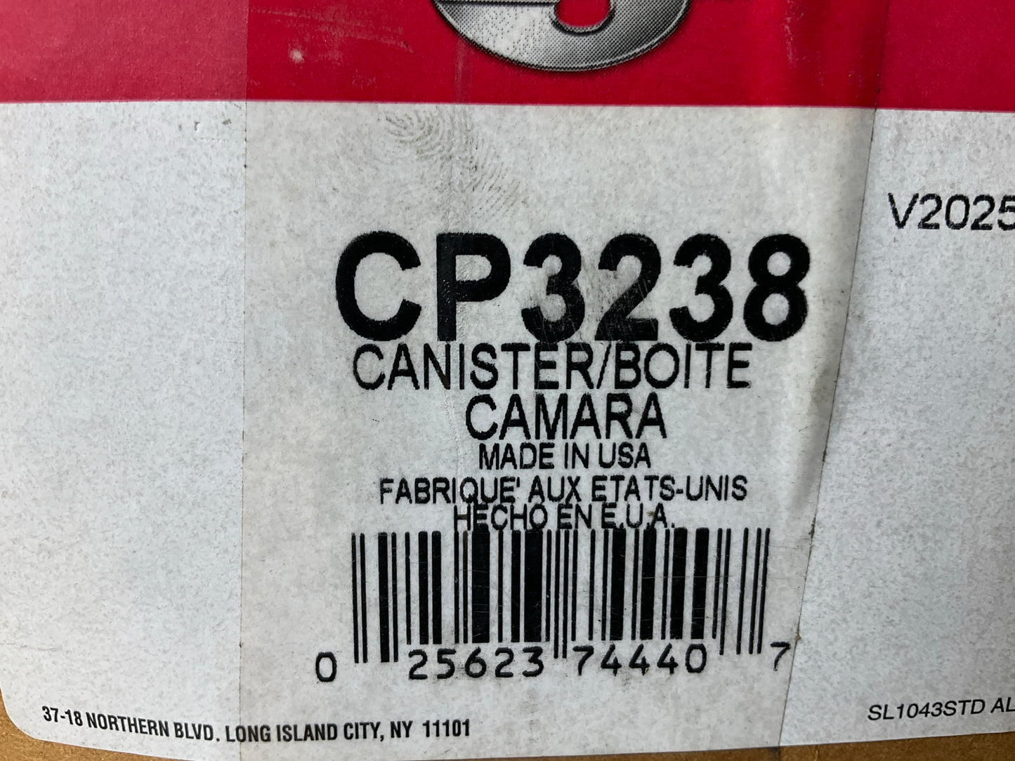 Standard CP3238 Fuel Vapor Canister For 08-20 Grand Caravan 08-16 Town & Country