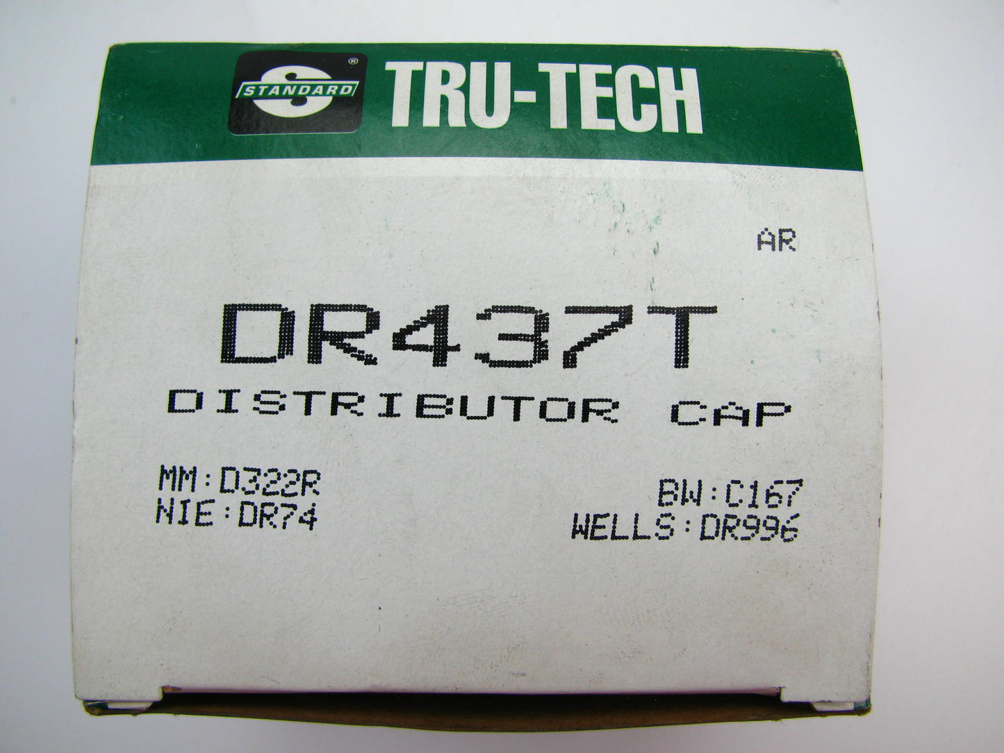 Standard DR437T Ignition Distributor Cap 1962-1974 GM Chevy 2.5L 2.3L 4-CYL.