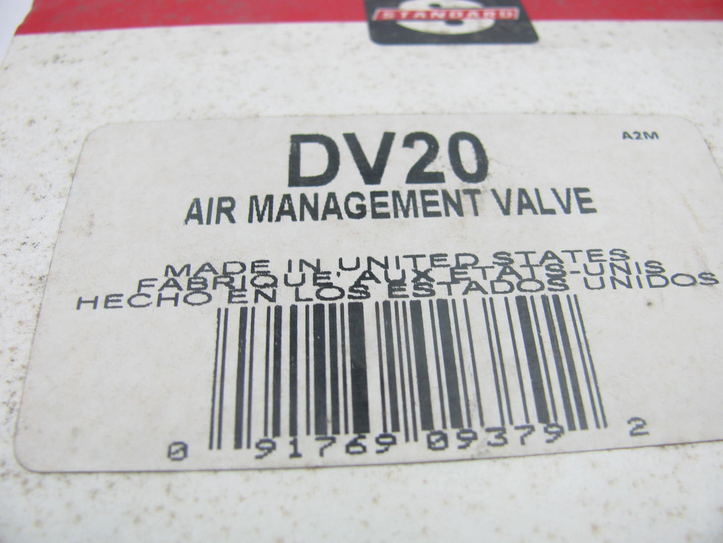 Standard DV20 Air Bypass Diverter Valve For 1981-1983 GM 4.1L-V6 5.0L-V8