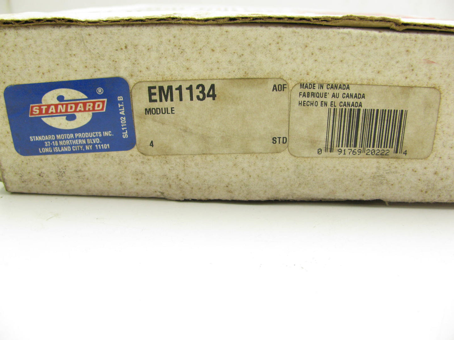 Standard EM1134 Reman Engine Control Module For 1989-1990 Ford Mercury 3.8L-V6