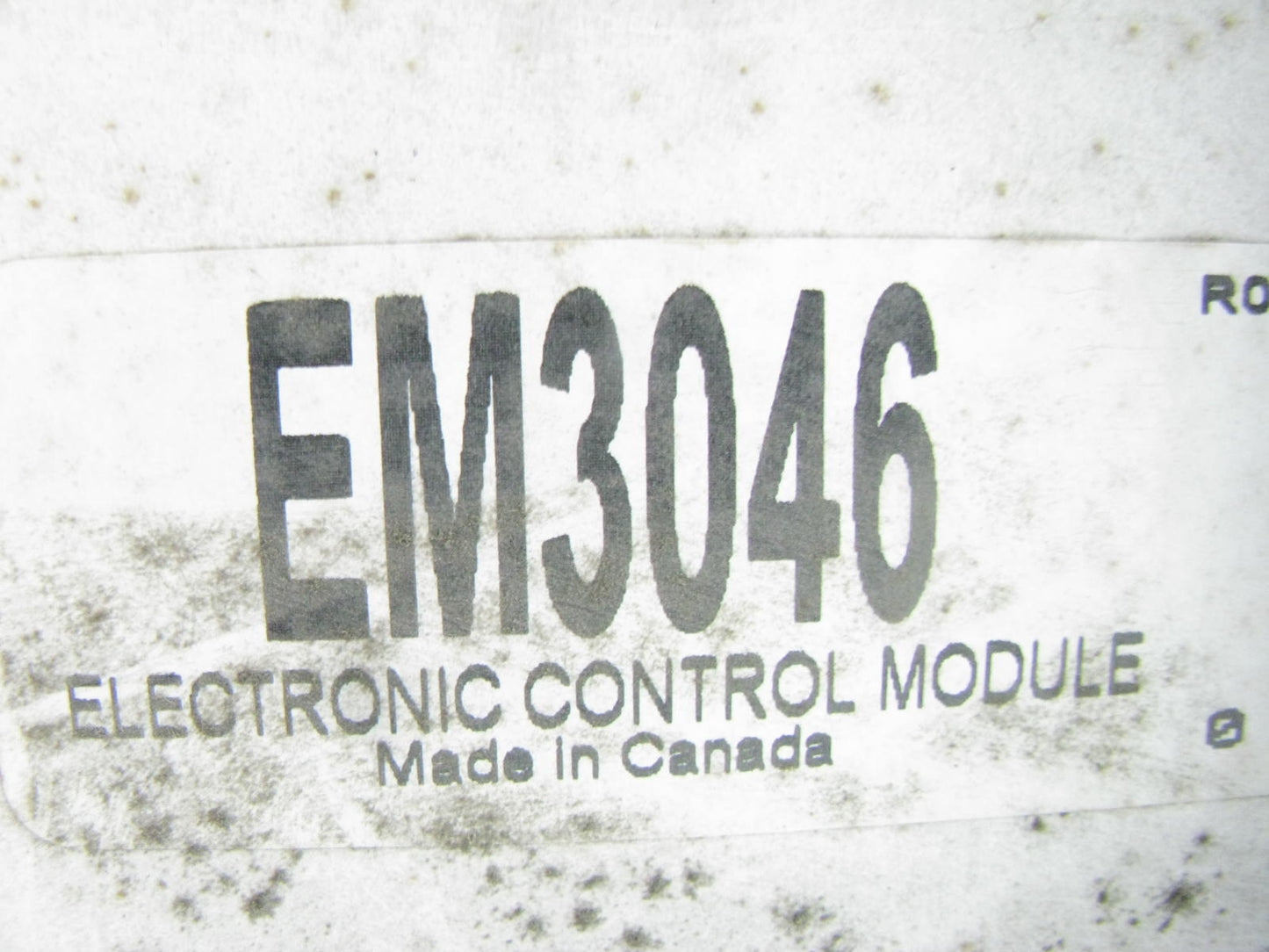 Standard EM3046 Reman Engine Control Module For 1987 Nissan Sentra 1.6L-L4