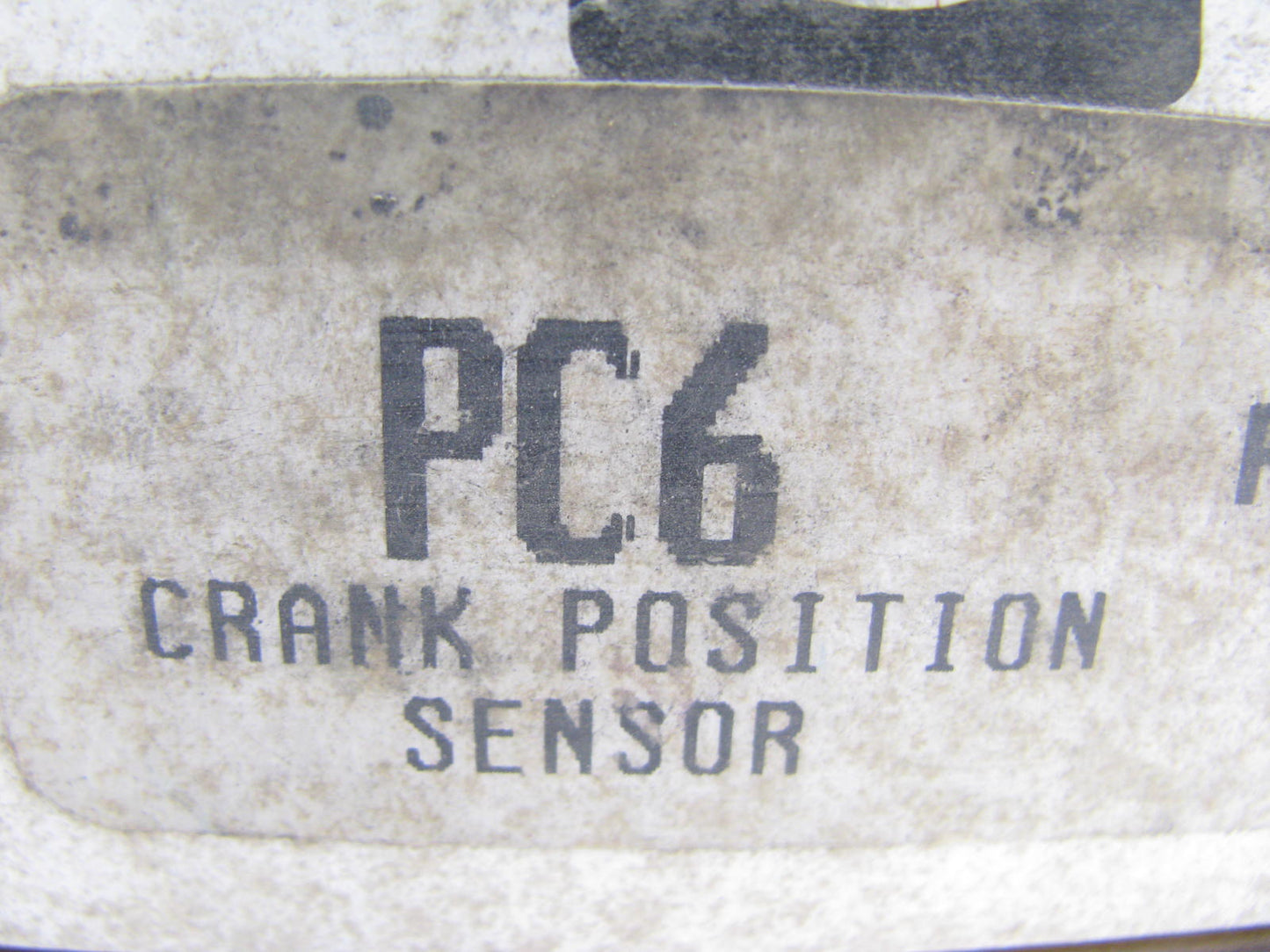 Standard PC6 Engine Crankshaft Position Sensor for 1986-1987 GM 3.0L