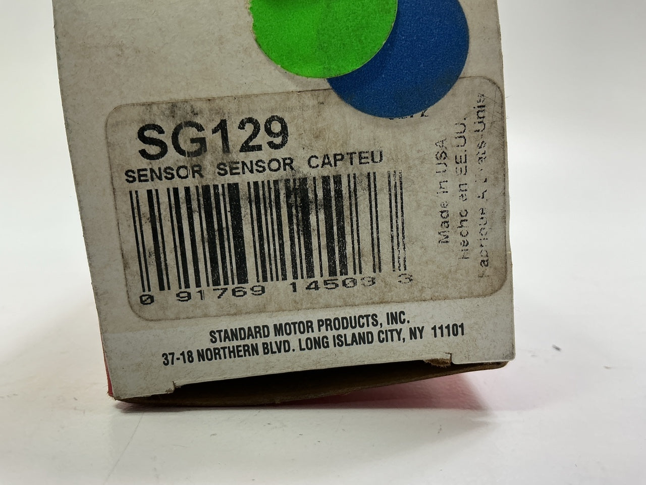 Standard Motor Products SG129 Downstream Oxygen O2 Sensor