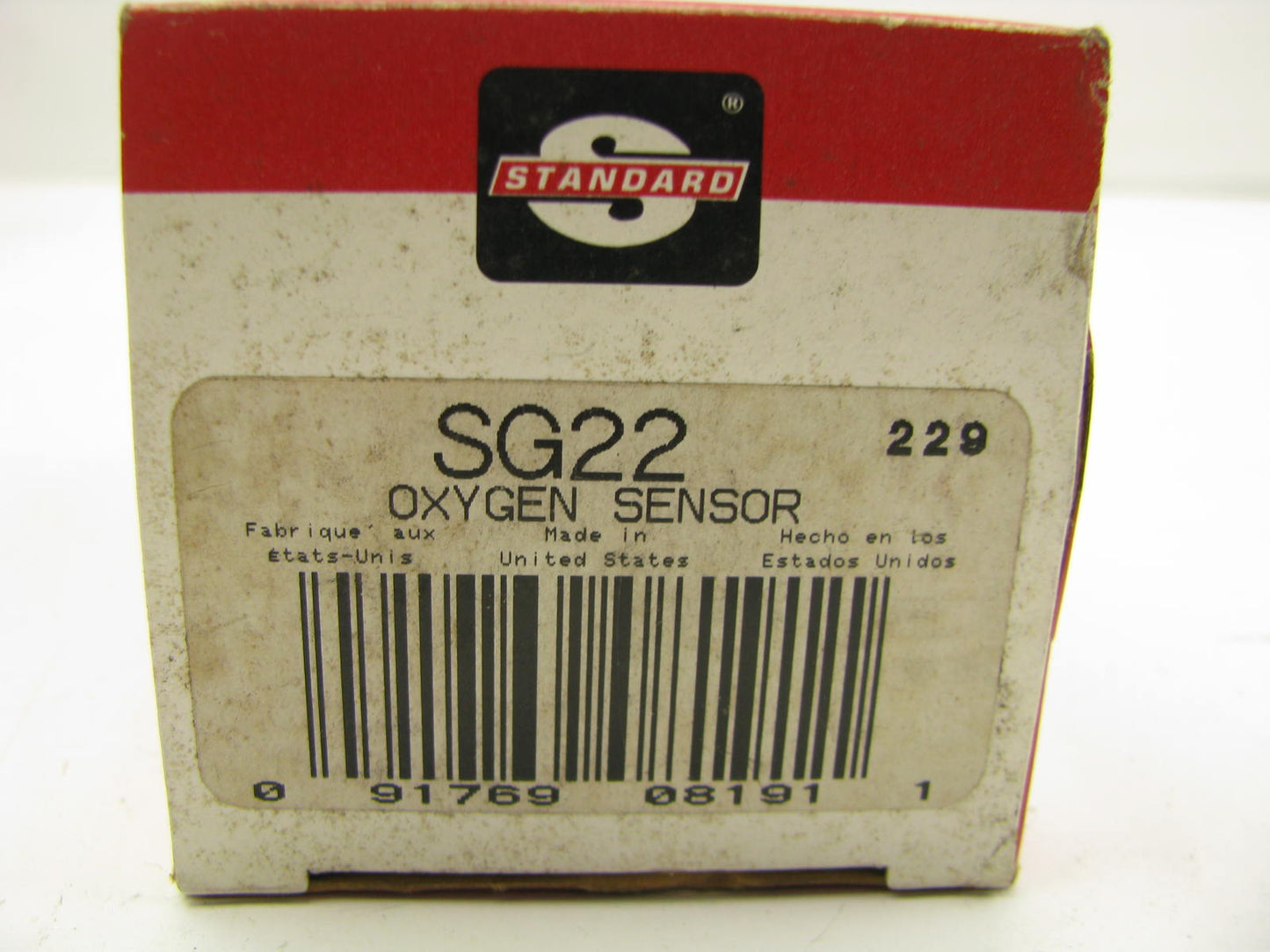 Standard Motor Products SG22 Oxygen O2 Sensor - Upstream