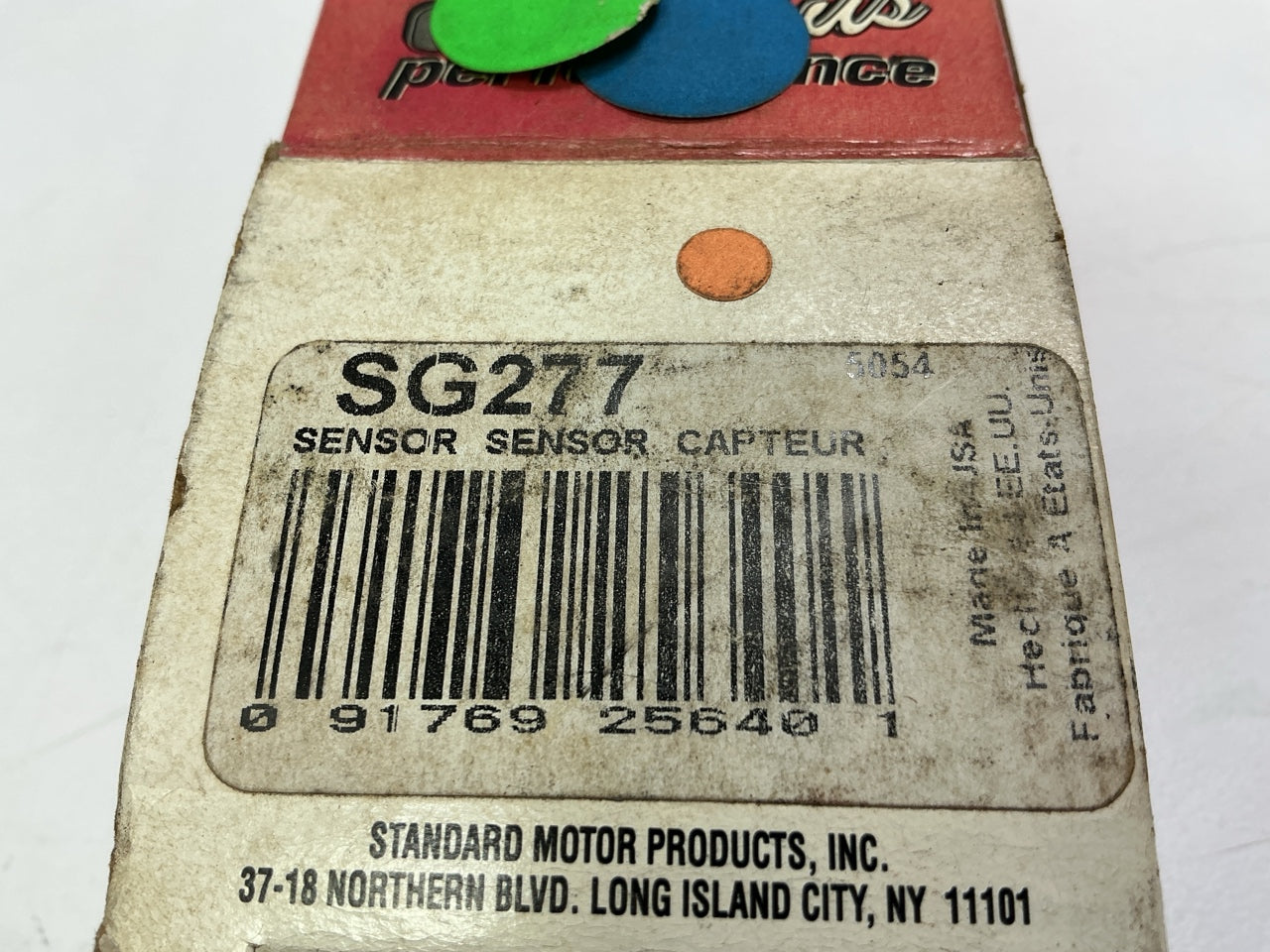 Standard SG277 Rear (Downstream) Oxygen O2 Sensor - OEM Ac Delco Sensor