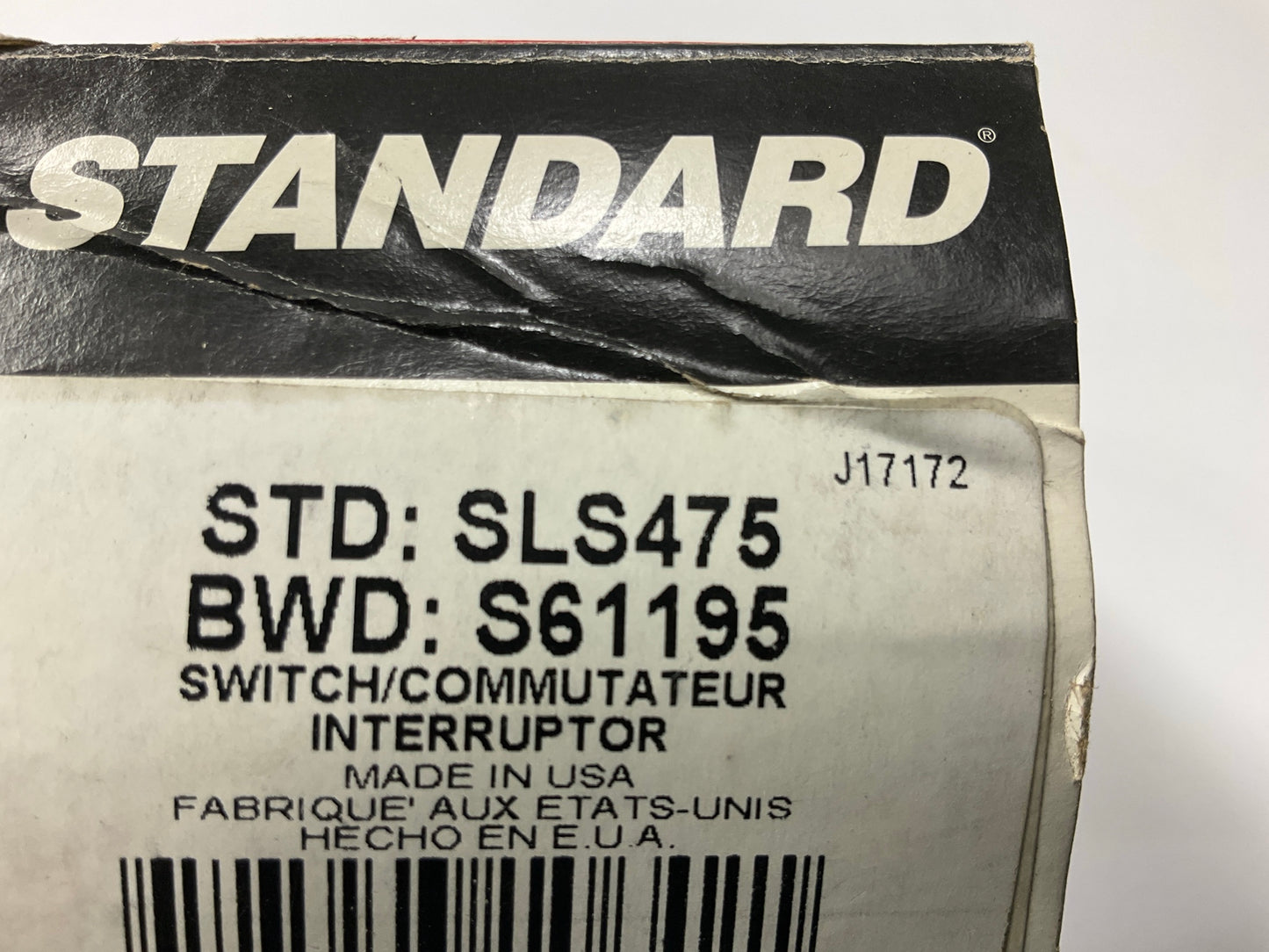 Standard SLS475 Brake Light Lamp Switch