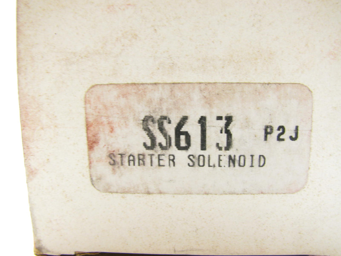 Standard SS613 Emergency Vehicle Lamp / Starter Solenoid Relay