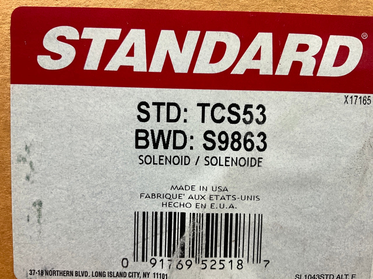 Standard TCS53 Auto Trans Solenoid OEM For Mopar # 04659981