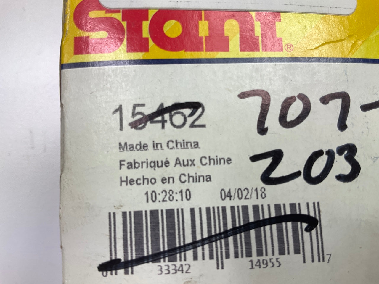 Stant 15462 Engine Coolant Thermostat - Temperature 203 Degrees