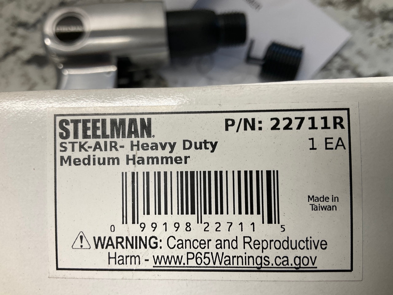 STEELMAN 22711R 3/4'' Medium Heavy-Duty Air Hammer