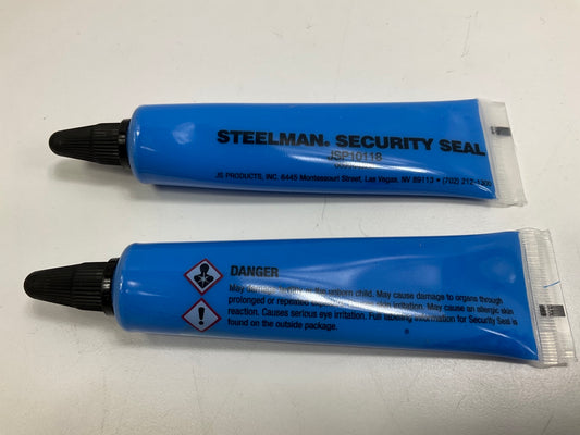 Box Of 10 - Steelman JSP10118 Bolt & Screw Security Automotive Sealant 1 Oz Tube