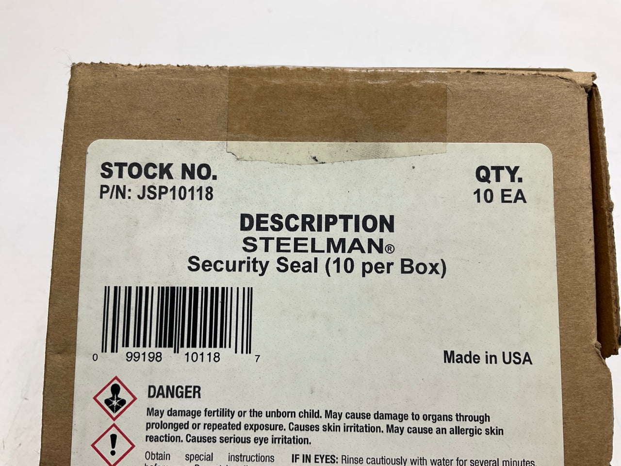 8 PCs - Steelman JSP10118 Bolt & Screw Security Automotive Sealant 1 Oz Tube
