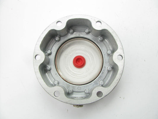Stemco 343-4249 Wheel Oil Hub Cap - 6-3/16'' OD X 5-1/2'' Bolt Circle X 6 Bolts