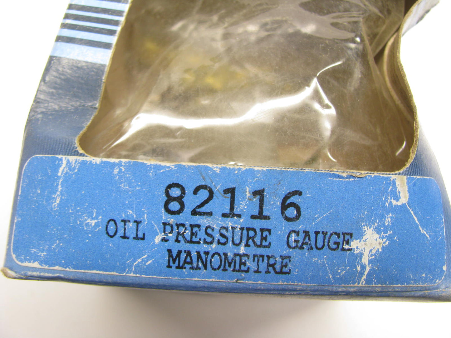 Stewart Warner Deluxe Oil Pressure Gauge (electrical), Scale: 0-100 PSI,
