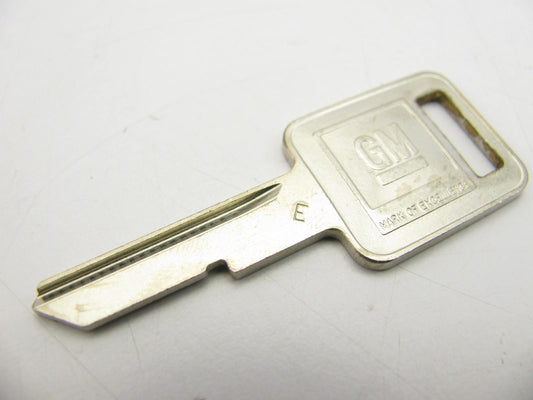 (x10) OEM GM Strattec 320404 Ignition E Key Blank 60-80 GM GMC Chevrolet
