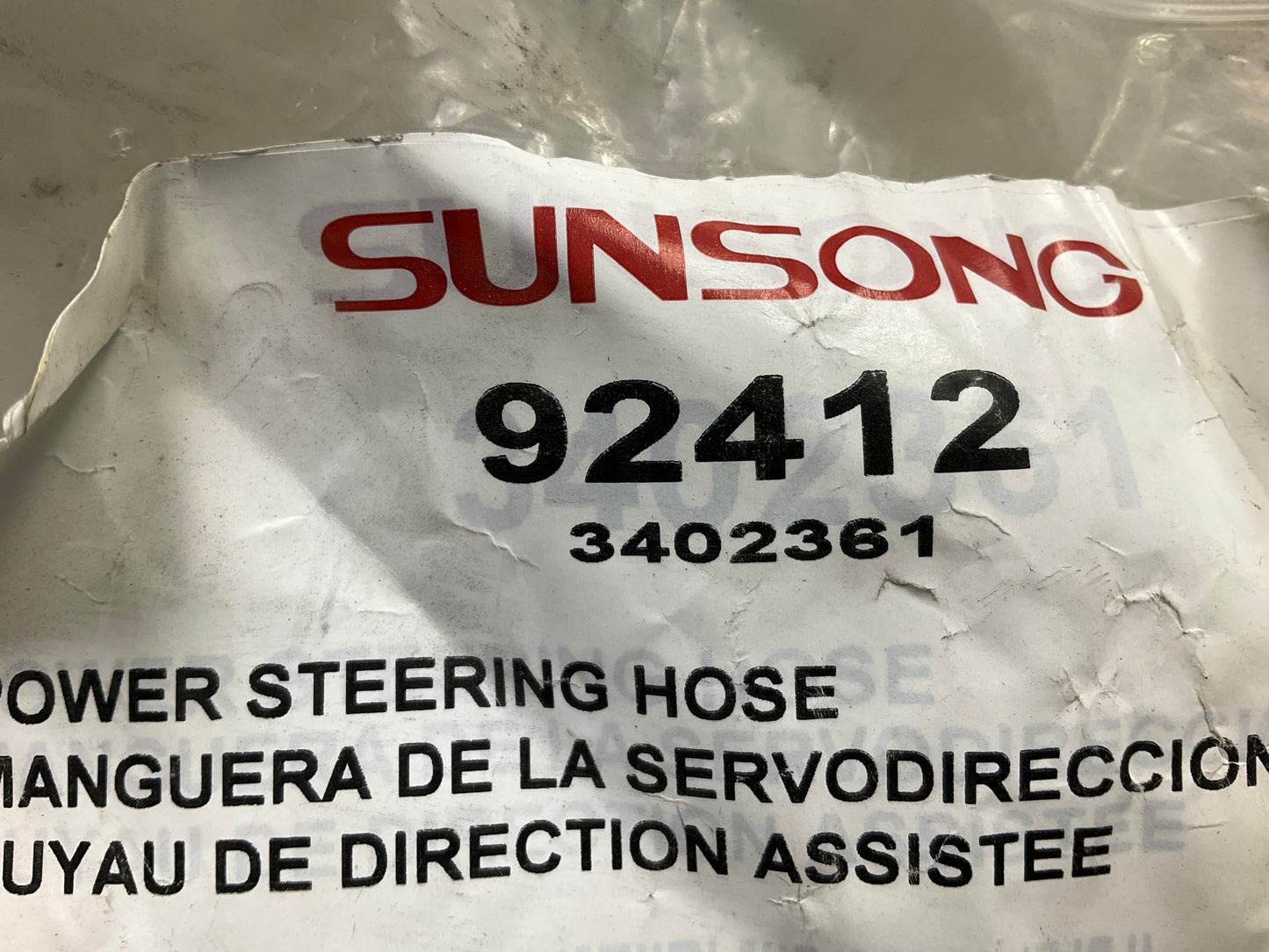 Sunsong 3402361 Power Steering Pressure Hose