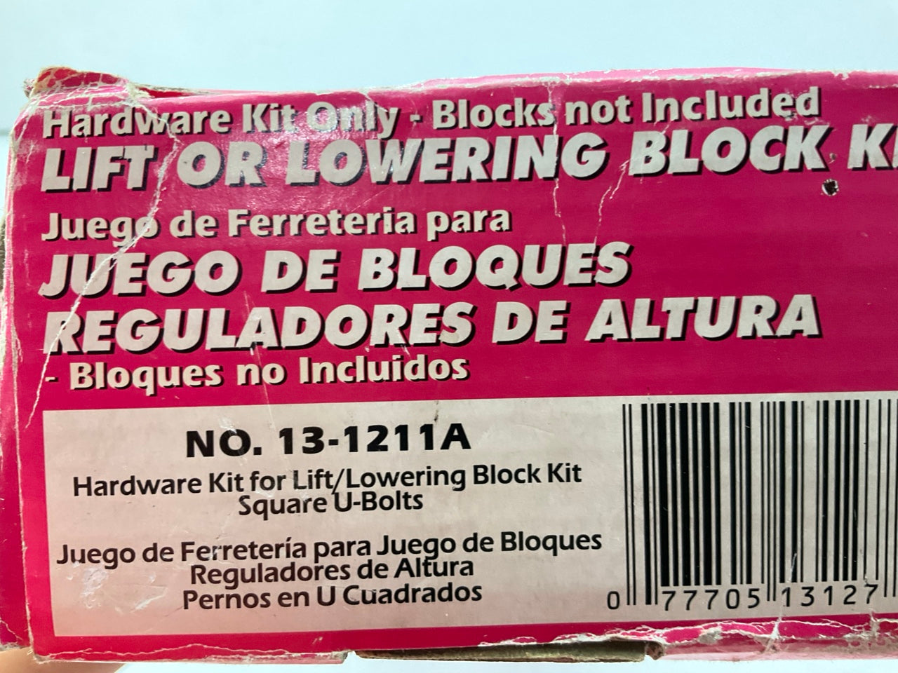 Superior 13-1211A Leaf Springs U-Bolt Kit 1/2'' X 2-3/4'' X 12-1/4'' + Blocks