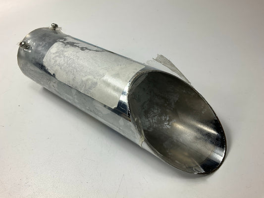 Superior 28-2211 Exhaust Extension Tip, 9'' Long, 2-1/2'' Exhaust, Slant-Cut