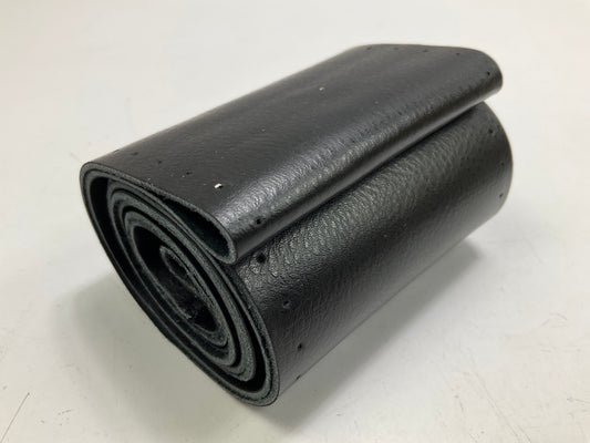 Superior 58-0600B Black Leather Steering Wheel Cover, 3-5/8'' Grip, 14.5-15.5'' D